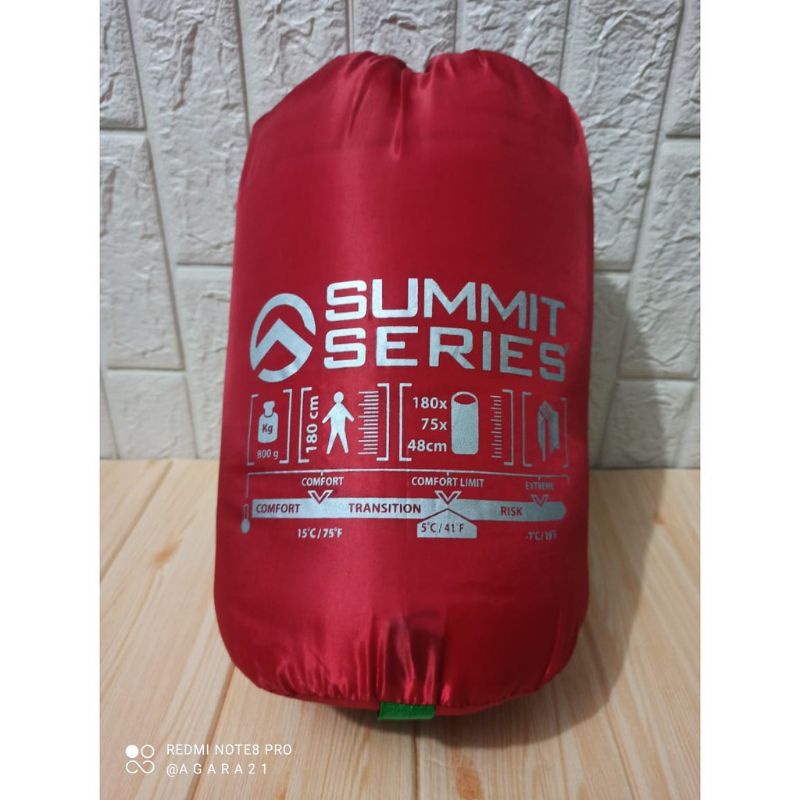 SLEEPING BAG SUMMIT SERIES UKURAN BESAR POLAR BULU TEBAL