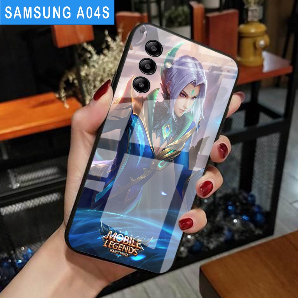 (S103) SoftCase Glass SAMSUNG A04S - casing Terbaru handphone - SAMSUNG A04S  - pelindung handphone 