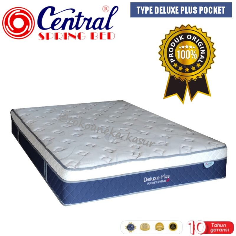 KHUSUS DENPASAR-BALI.Matras Springbed Merk Central Type Deluxe Plus Pocket