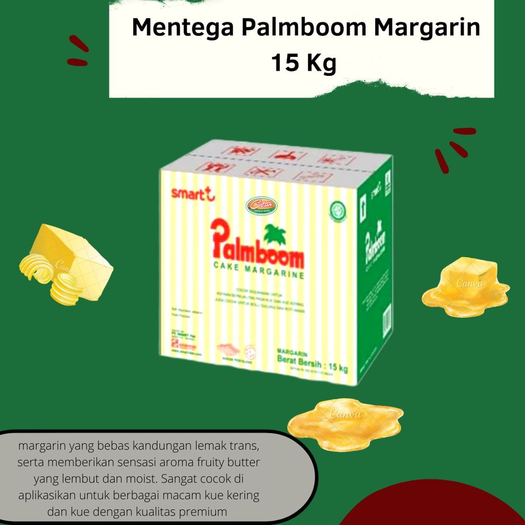 

Palmboom Cake margarine 15 kg