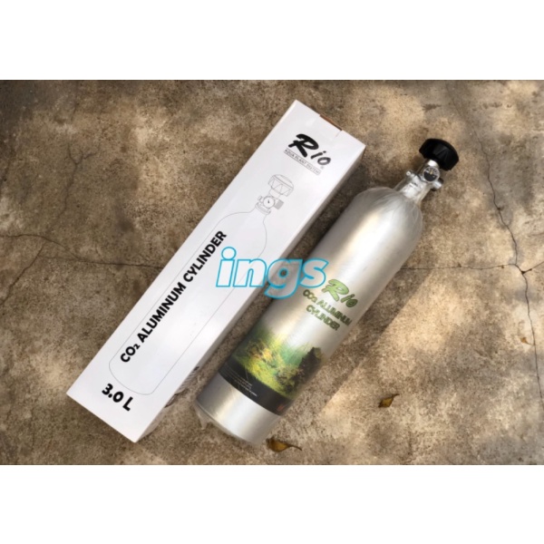 Promo suku cadang RIO Tabung Co2 Alumunium 3L Pressure Meter 26SZ2 Diskon