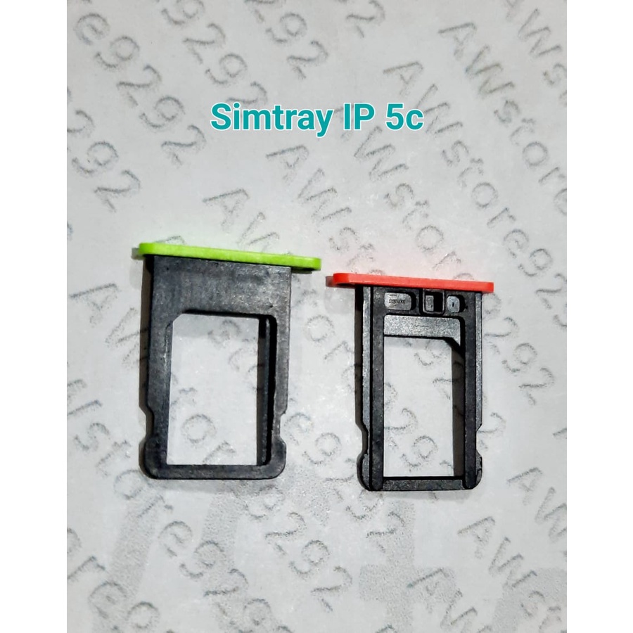 Slot Tempat Dudukan Kartu Simcard Sim card Lock Simtray Sim Tray iPh 5c / IP5c / IP 5C