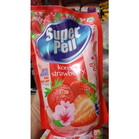 superpell Korean strawberry 770ml