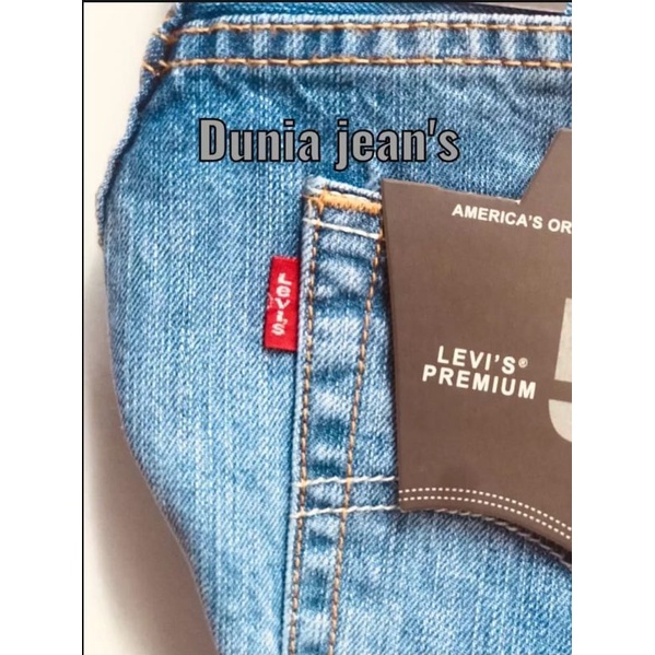 DJ //CELANA lvs BAHAN JEANS /CELANA PANJANG PRIA MASA KINI