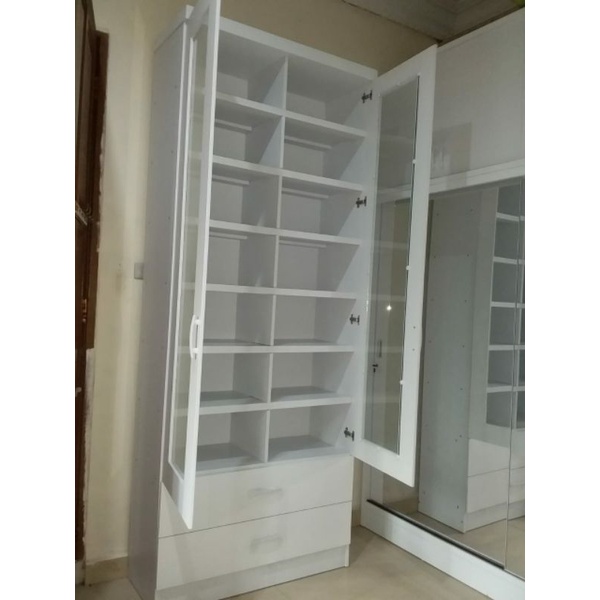 Lemari tas/Lemari sepatu/Lemari pajangan/Lemari serba guna/Lemari kaca/Lemari Buku
