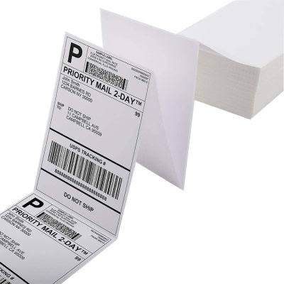 Label Stiker Thermal Kertas Thermal Kertas Barcode Resi 100x150 mm A6