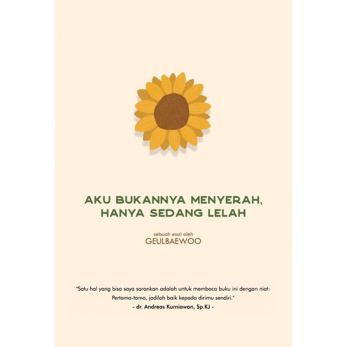 

Aku Bukannya Menyerah, Hanya Sedang Lelah - Geulbaewoo - Haru Best Seller