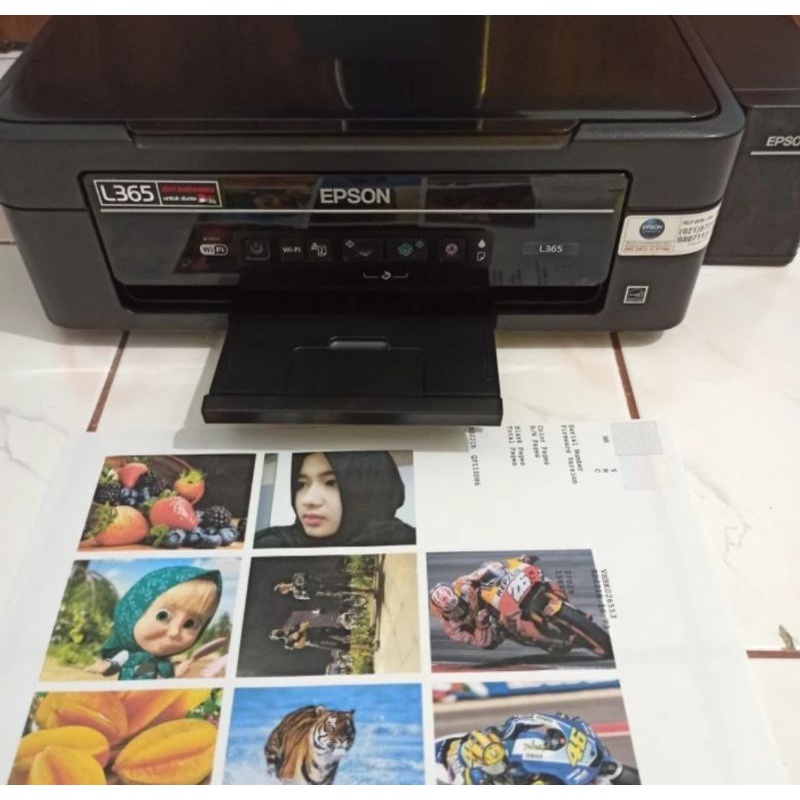 printer epson L365 wifi print scan copy second