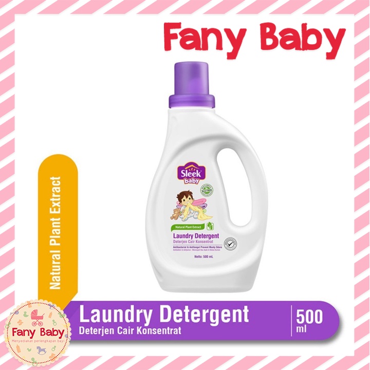 Jual SLEEK BABY LAUNDRY DETERGENT 500ML | Shopee Indonesia