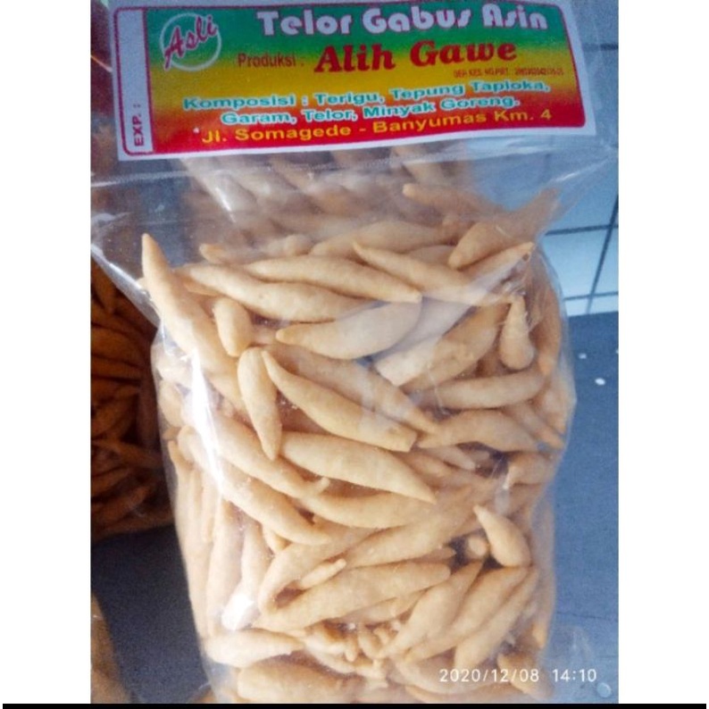 

telor gabus asin 300gr