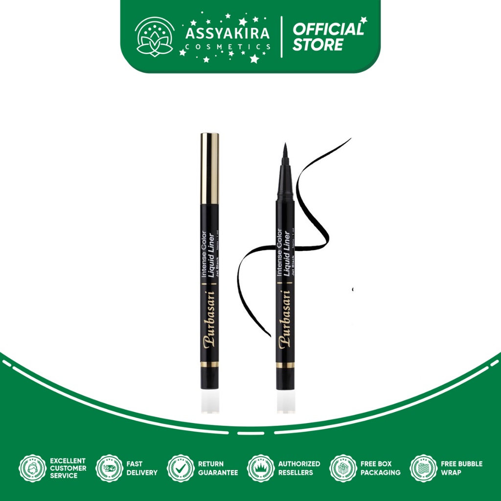 Purbasari Intense Color Liquid Liner Black