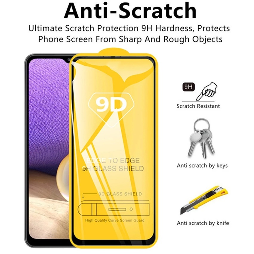 Tempered Glass 9D Untuk OPPO A12s A3s F11 F9 Pro A16s A55 A15s A35 A31 A95 A94 A93 A92 A79 A75 A71 A56 A54 A37 A36X A11K A3s