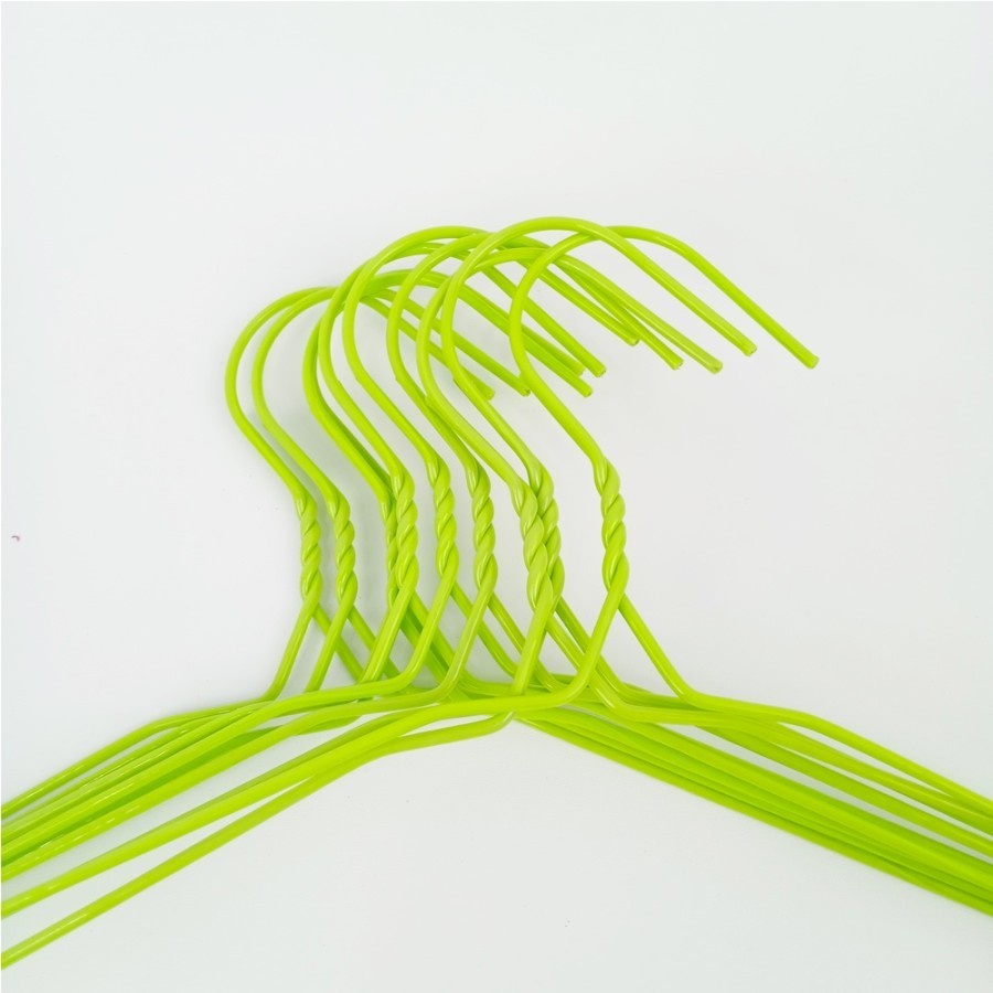 Hanger Gantungan Baju Besi Kawat Stainless warna multifungsi