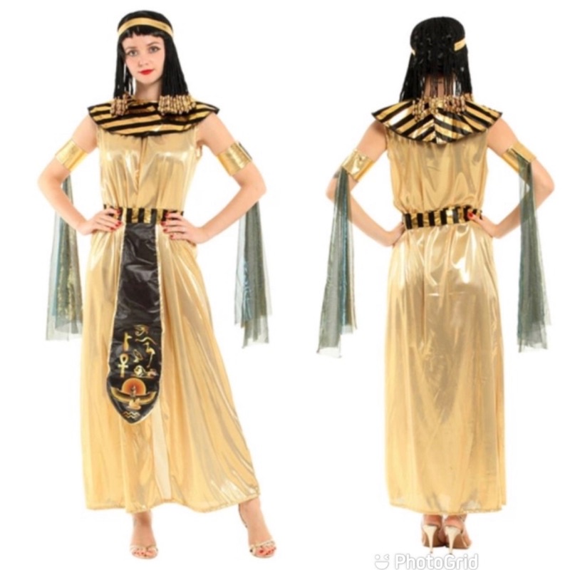 kostum ratu mesir wanita dewasa | kostum ratu negara mesir | egypt cleopatra costume women