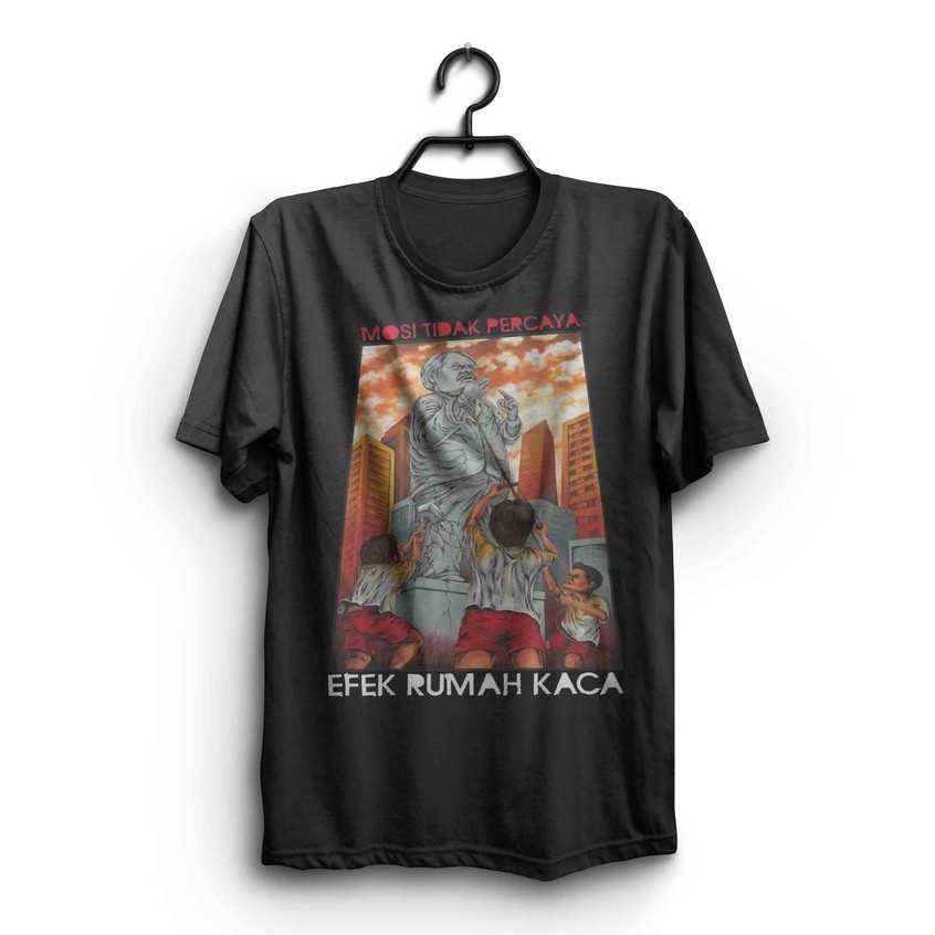 Kaos Band Efek Rumah Kaca Tshirt - Mosi Tidak Percaya