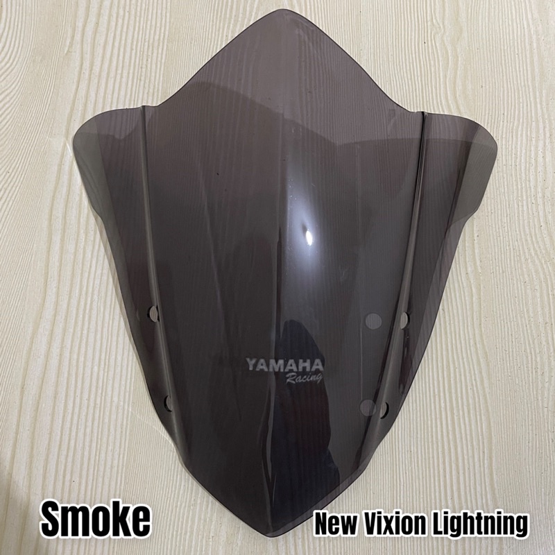 Visor New Vixion Lightning Nvl Model Kips Hitam Smoke Bening