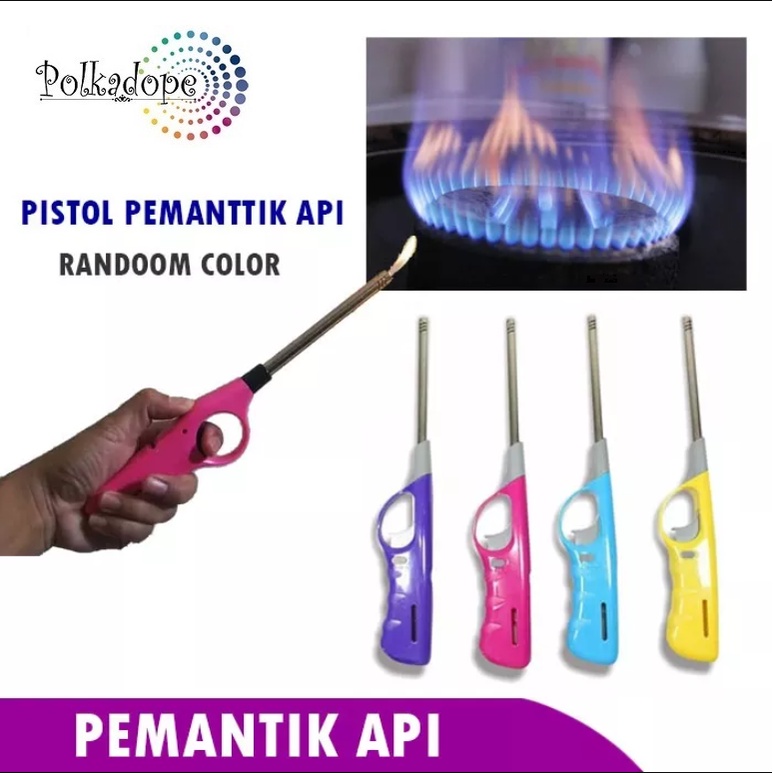 Jual Korek Pematik Gas Korek PLASTIK Api Kompor Lighter Pemantik Gas ...