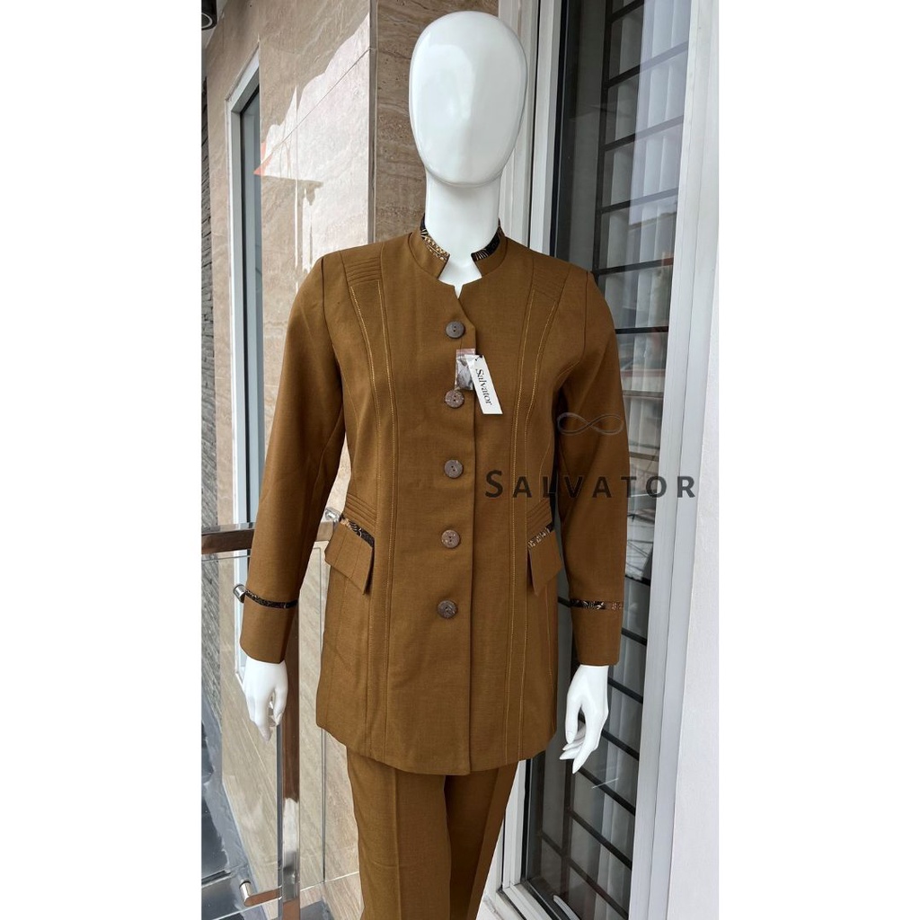 BLAZER WANITA / Seragam PNS / Blazer PNS / Baju PDH PNS Wanita / Baju Dinas Pemda Wanita / Baju Khak