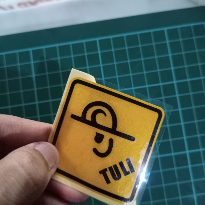 Stiker Tuna Rungu/Tuli