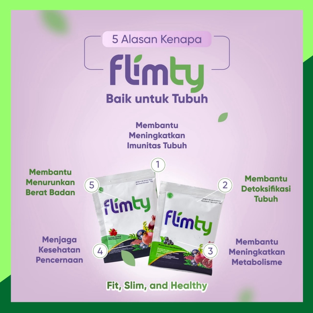 Flimty Fiber Original Flimty Pelangsing Badan Flimty fiber original promo  Antioksidan - bundling 2 Box Paket Hemat