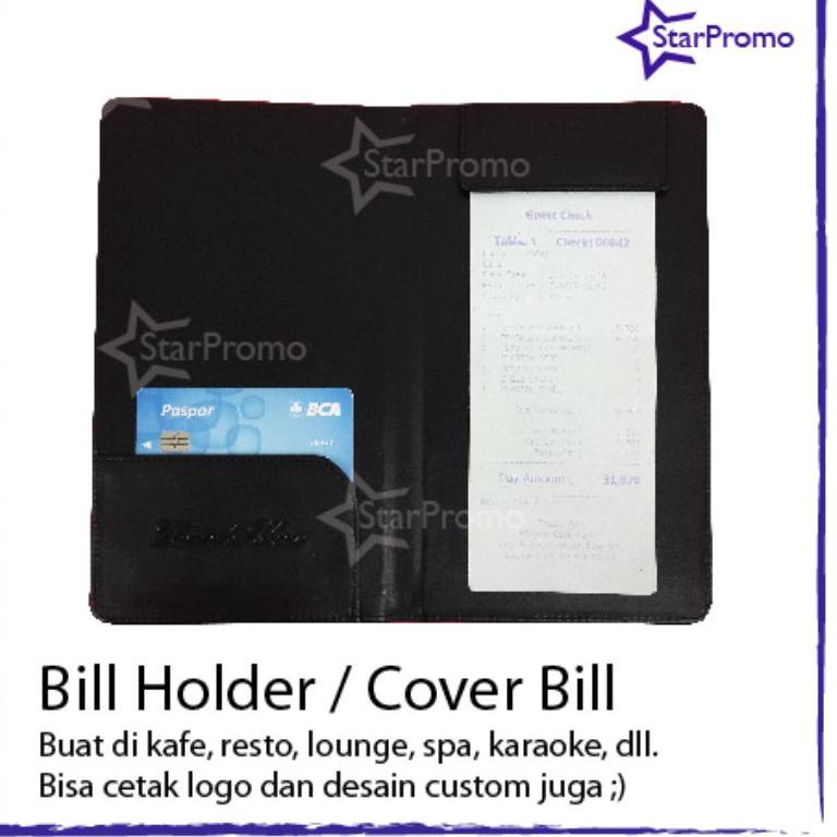 

Diskon➱ Bill Holder Cover Bill Resto Cafe Hotel 54