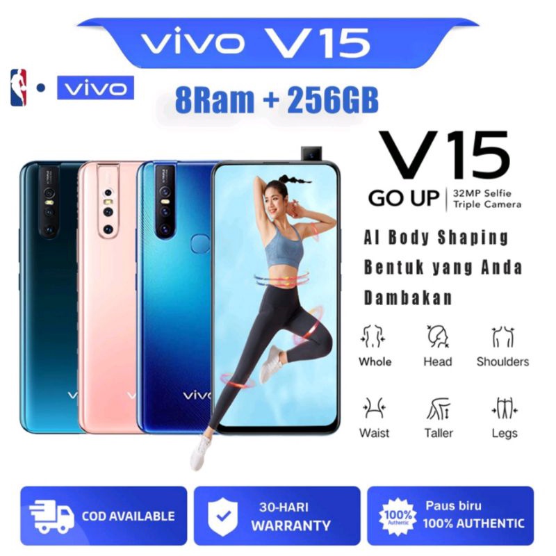 Hp vivo V15 ram 8GB+256GB 100% baru