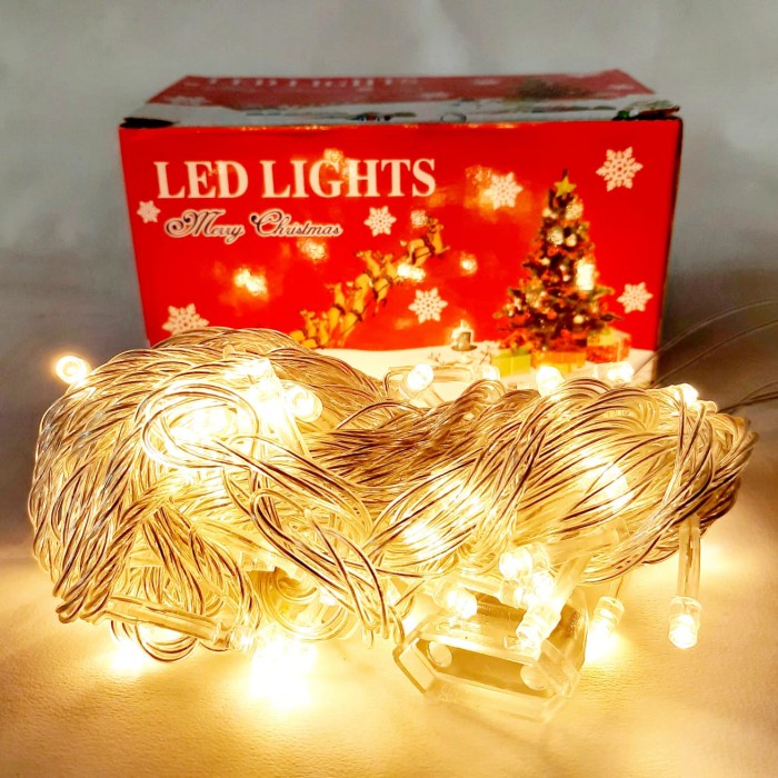 Lampu Natal 10m Lampu Tumblr Murah Hiasan Natal Twinkle Light Grosir Hiasan Natal Harga Grosir Termurah