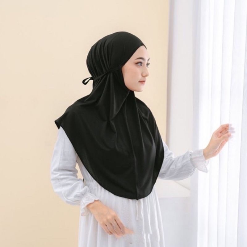 Jilbab Bergo Jersey Non Pet M