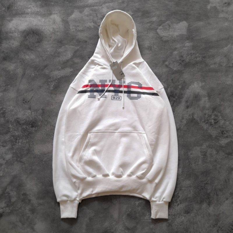 Hoodie H&M NYC Fulltag Label Pria Wanita