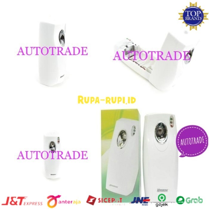 KRISBOW PERFUME CALMIC DISPENSER - MESIN PENGHARUM OTOMATIS REMOTE -