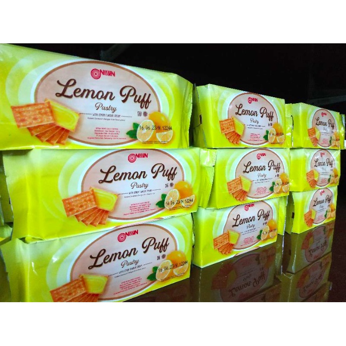 Nissin Lemon Puff Pastry 150 gram