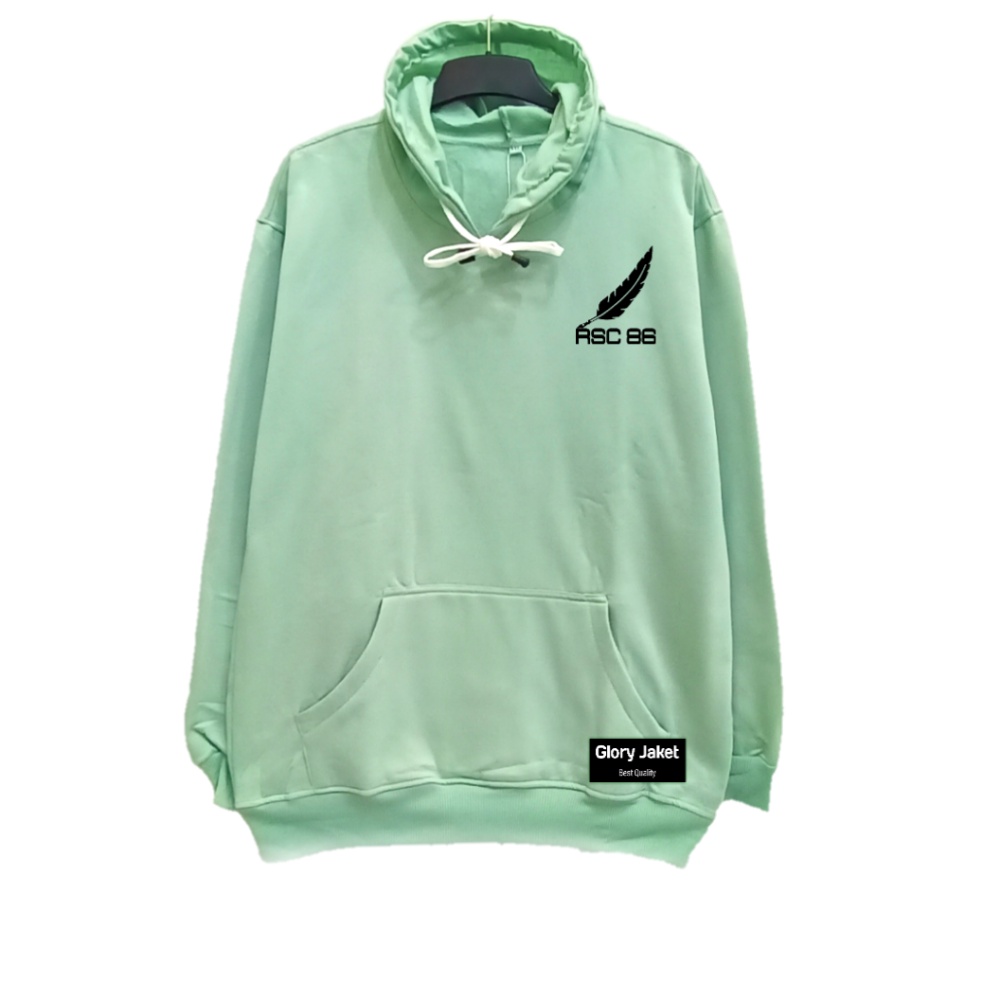 Sweater Hoodie Pria Wanita Sablon Bulu angsa
