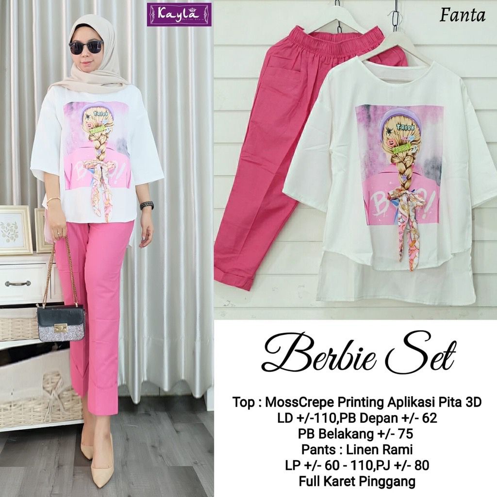 Setelan BARBIE SET