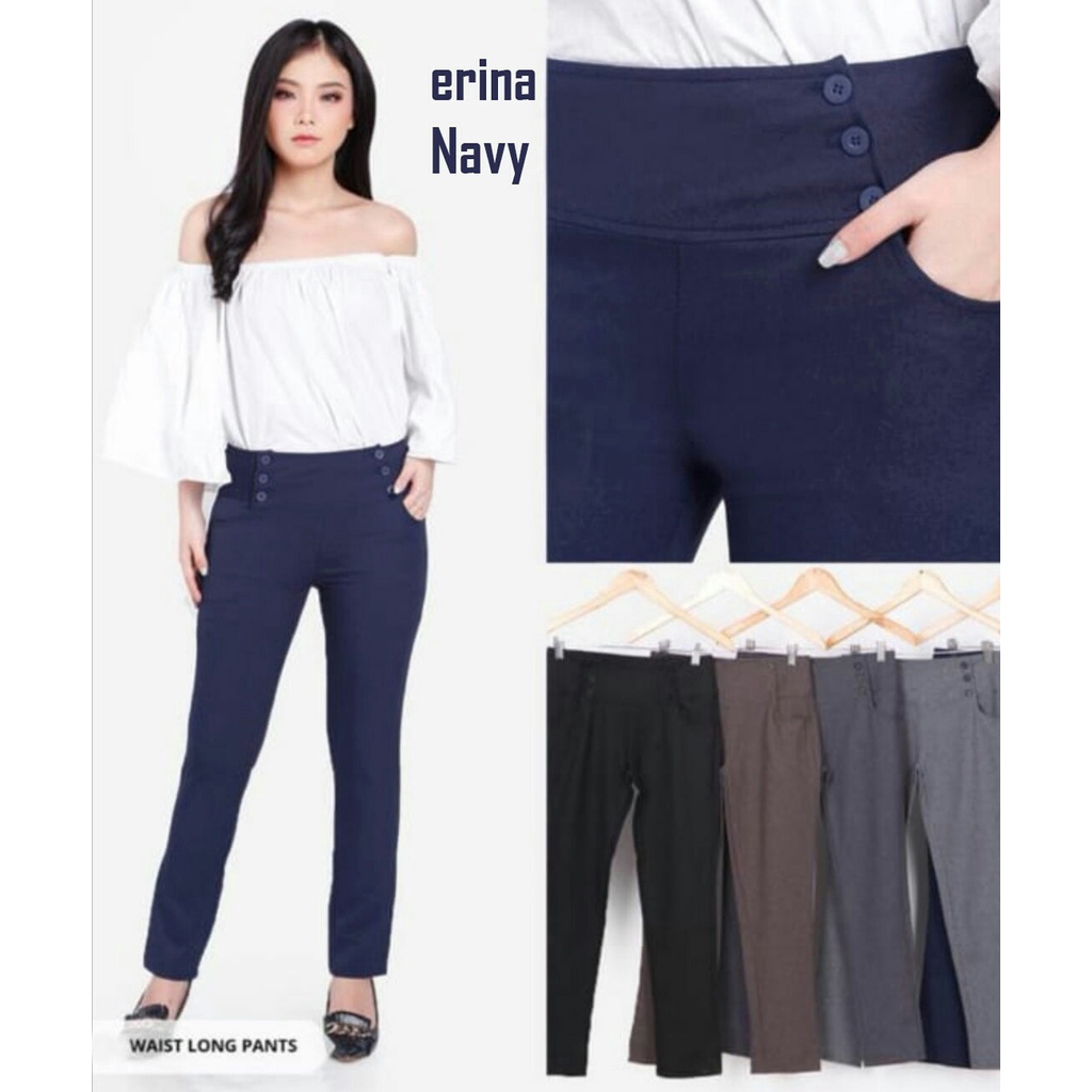 Celana Erina | Vist Celana Pants Panjang Wanita