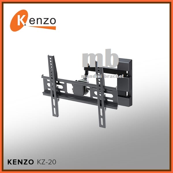 Breket Braket Bracket TV LED LCD Plasma Kenzo KZ20 14-37Inch 14-37In Cocok Untuk Tv polytron