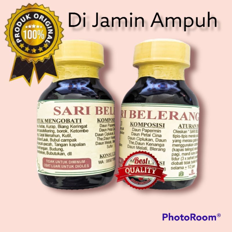 Sari Belerang Cair Obat Gatal Menaun Eksim Gudik Borok Asli Herbal Original