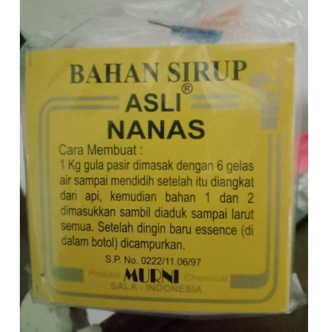 

HOT SALES 9040 (Grosir) (Gratis Ongkir) Bahan sirup MURNI CHEMICAL ASLI SOLO 100% (Tersedia Ekpedisi Cargo) ㊫