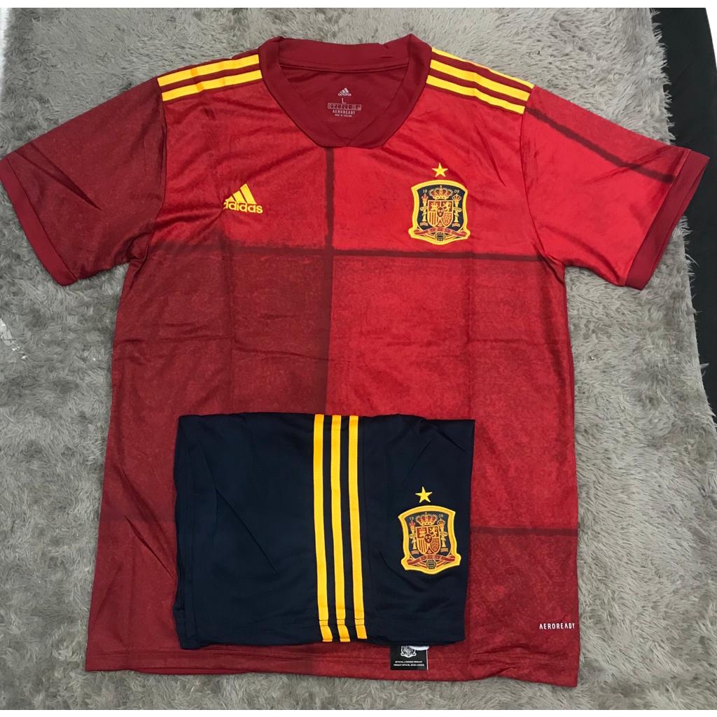 Jersey Spanyol home Euro 21/22 grade ori