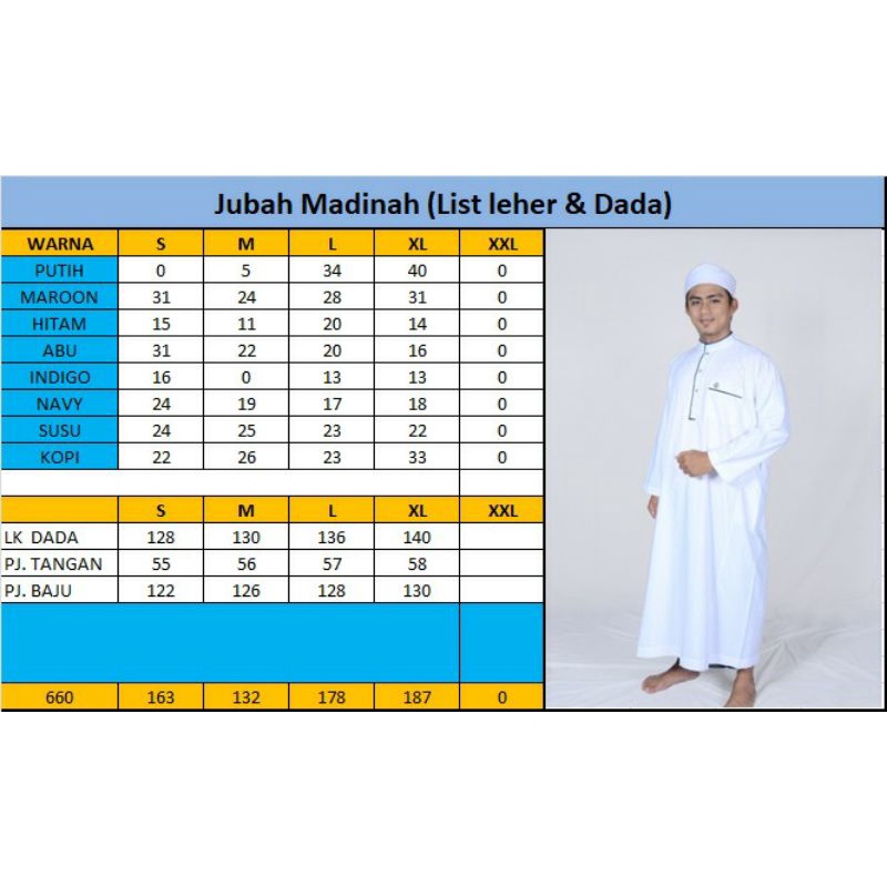 jubah murah Madinah alkhoir