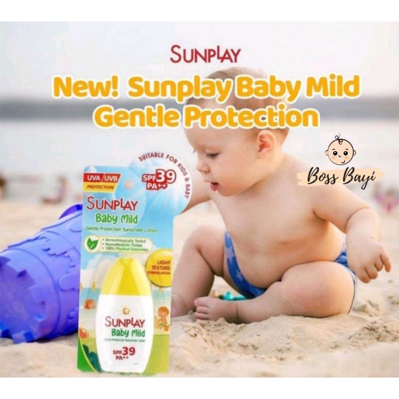 SUNPLAY SUN PLAY Baby Mild Gentle Protection Suncreen Lotion Spf39 Pa++ - 30gr