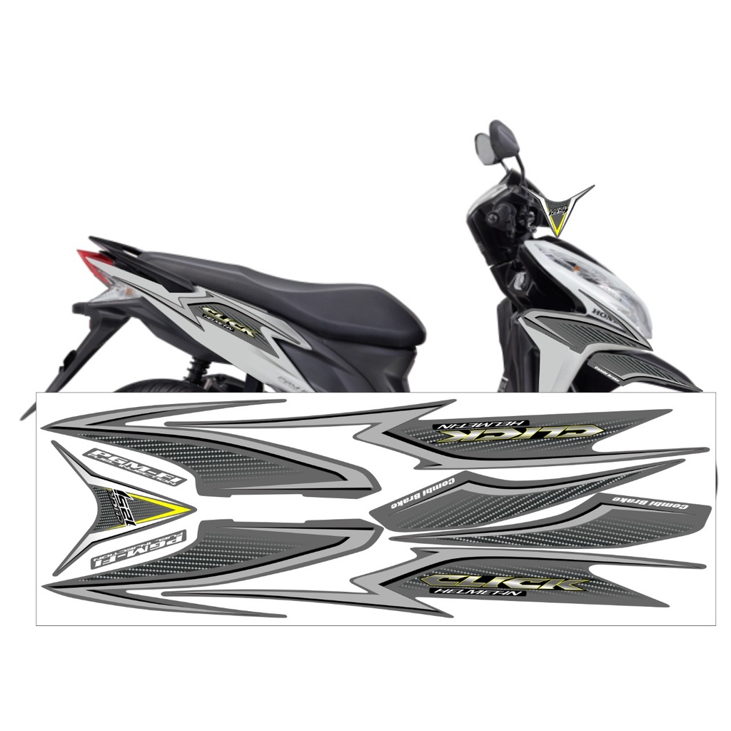 Variasi Striping Sticker Motor Honda Vario 110 - Aksesoris sticker motor