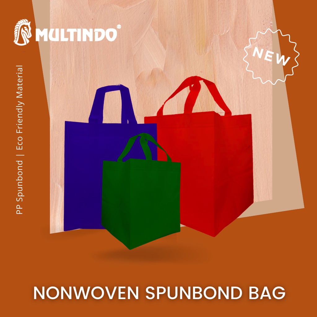 

Tas PP Spunbond Box Bag 24x22x26 cm