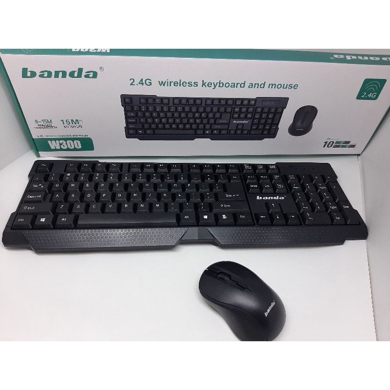 keyboard dan mouse wireless banda W 300