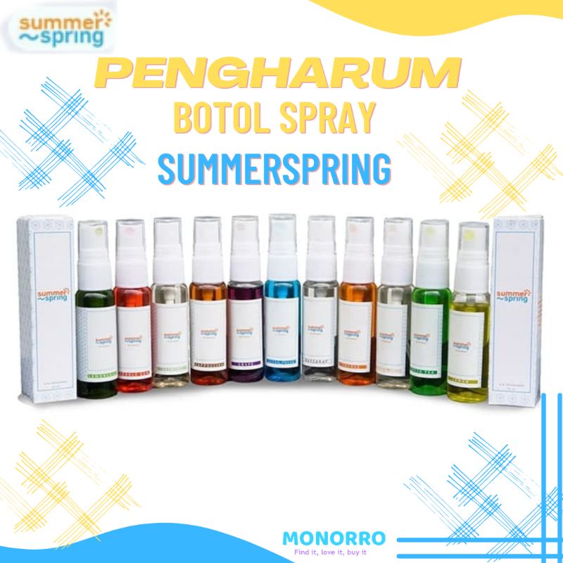 Jual Summer Spring Summerspring Pengharum Botol Spray 30ml