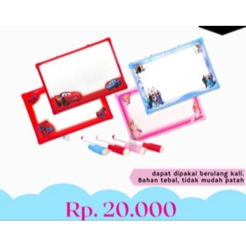 

PAPAN TULIS SPIDOL - PAPAN TULIS MINI ALPHABET - 1533