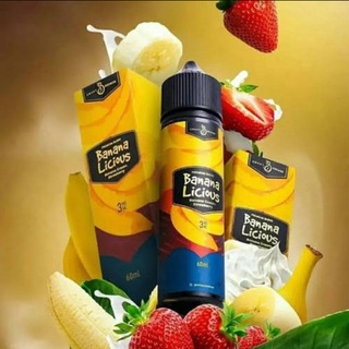 LIQUID 60ML BANANALICIOUS STRAWBERRY BANANA