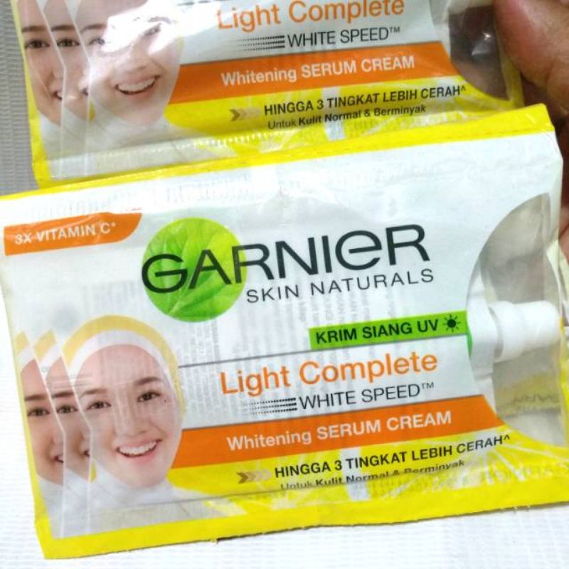 GARNIER CREAM WHITENING SKIN NATURAL SACHET