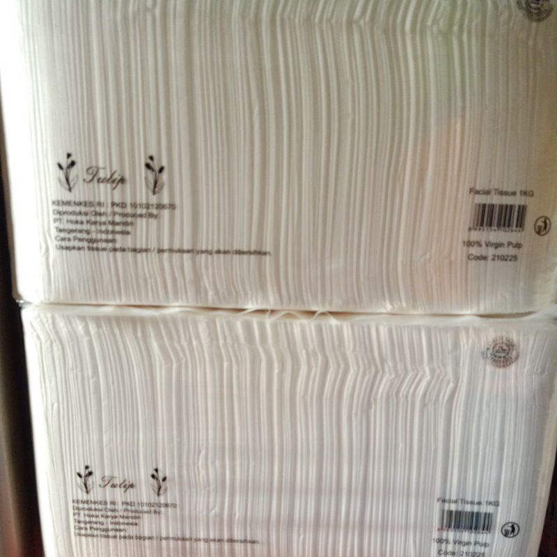 tisu facial Tulip 1kg