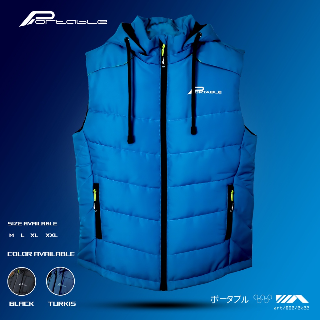 ROMPI PORTABLE PELINDUNG DADA FULL WATERPROOF ORIGINAL CLOTHING BANDUNG