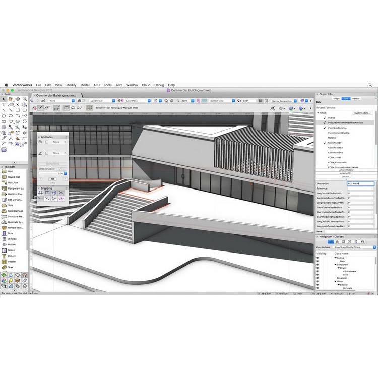 Vectorworks 2023 Software rangkaian desain Sketsa 2D/3D khusus industri, bukan Inventor Pro, Corel DRAW, Sketch Up Pro, Lumion Pro